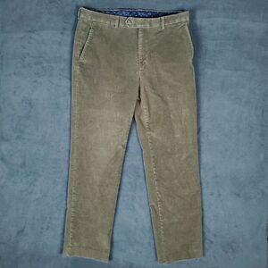 Lauren Ralph Lauren Black Label Corduroy Pants Men's 33x28 Straight Leg Brown